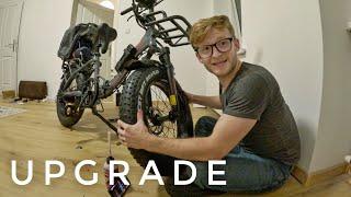 Upgrading an Ebike for Backpacking