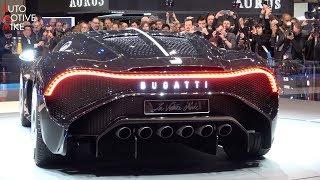 WORLD PREMIERE: € 16.7 MILLION BUGATTI LA VOITURE NOIRE - GENEVA MOTORSHOW 2019