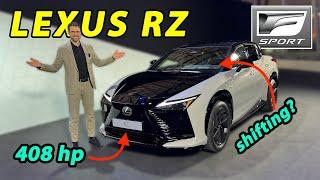 First Lexus RZ 550e F-Sport Premiere REVIEW