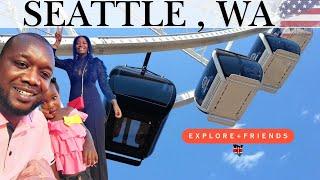 Our Kenyan Family explores Seattle Washington , friends and family