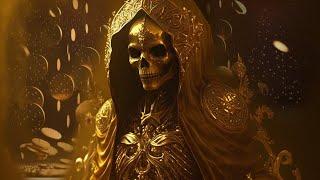 The Gold Aspect Of La Santa Muerte Represents...