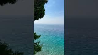 Promajna, where the mountains meet the sea ️️ #croatia #beach #paradise #adriaticsea #travelvlog