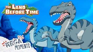 Sharptooth Invasion!  | The Land Before Time | 1 Hour Compilation | Mega Moments