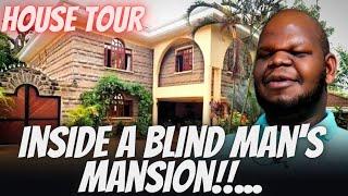 SHOCKING!! Inside The Blind Billionaire's House Leaving Alone With No Wife / House Tour |