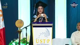 Valedictory Address | USTP Cagayan de Oro's 87th Commencement Exercises | July 31, 2024