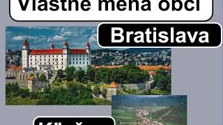 Vlastné mená obcí