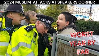 Muslim Attacks At Speakers Corner 2024 | 1.5 Hours Compilation