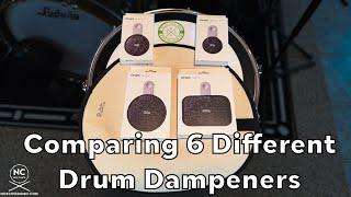 Comparing 6 Different Drum Dampeners - Which one do you prefer?