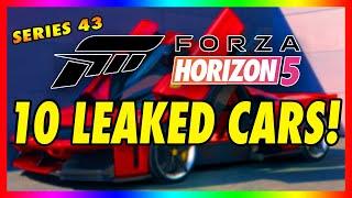 ALL 10+ NEW CARS COMING TO FORZA HORIZON 5! OFFICIAL LEAK! (NEW DLC AND SERIES 43!)