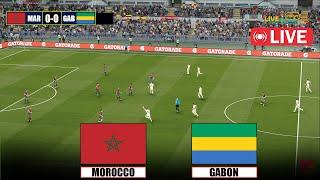 بث مباشر مباراة المغرب و الغابون مباشر morocco vs gabon live streaming | محاكاة لعبة فيديو