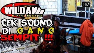 Cek Sound Wildan Rental Music Lamongan Di Gang Sempit | Persada Ria | Bram Lighting