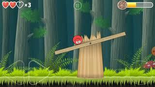 #КрасныйШар #RedBall4 #шарик Красный шар. Игра Red Ball 4. Дремучий лес.