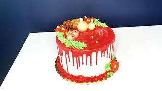Christmas cake/Торт на Рождество или Новый год