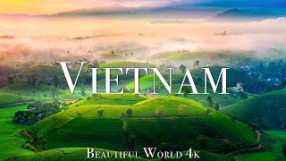 Vietnam 4K Nature Relaxation Film - Meditation Relaxing Music - Amazing Nature