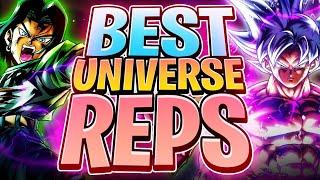 (Dragon Ball Legends) DOMINATE EVERYONE! BEST UNIVERSE REP TEAM GUIDE & GAMEPLAY!