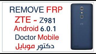 FRP/ GOOGLE ACCOUNT BYPASS ZTE Z981 Android 6.0.1 WITHOUT PC