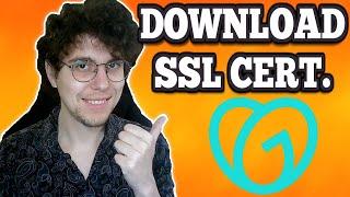 How To Download SSL Certificate In GoDaddy