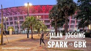 Walking Around ⁴ᴷ⁶⁰  ~ From SPARK (Senayan Park) MALL to GBK Stadium ~ Stadion Utama GBK [SUGBK]