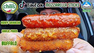 Chili's® Viral TikTok® Fried Mozzarella Review! | 3 Unique Flavors | theendorsement