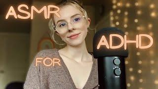 ASMR FOR ADHD | FAST AND AGGRESSIVE TRIGGERS (super chaotic and tingly)