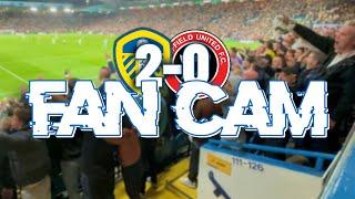 SOUTH STAND goes WILD | Leeds 2-0 Sheff Utd Fan Cam