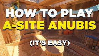 How To Play A-Site on Anubis | 10-Minute CS2 Position Guide