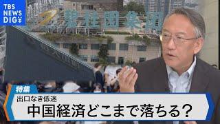 需要不足、不動産不況、失業率上昇… 出口が見えない中国経済 どこまで落ち込む？【Bizスクエア】｜TBS NEWS DIG