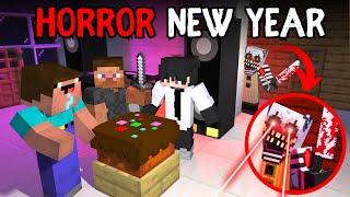 Horror NEW YEAR Party in Minecraft Haunted Mansion