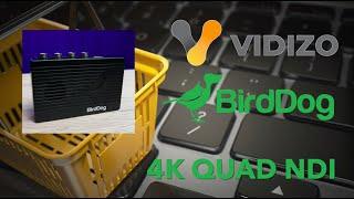 Briddog 4K Quad serie Converters #birddog #ndi #vidizoshop