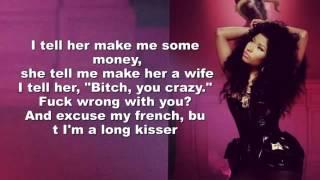 Nicki Minaj - High School ft. Lil Wayne (Lyrics On Screen)