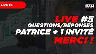 Vos questions et l'invité du live