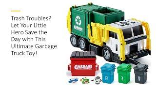 Trash Troubles? Let Your Little Hero Save the Day with This Ultimate Garbage Truck Toy!