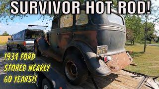 Survivor 1934 Ford Fordor Hot Rod!