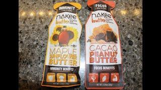 Nakee Butter: Maple Sunflower Butter & Cacao Peanut Butter Review