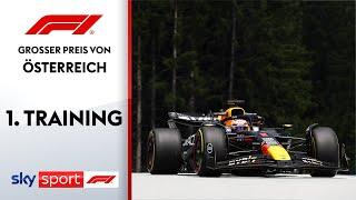 Schreckmoment für Verstappen! | 1. Freies Training | Großer Preis von Österreich | Formel 1