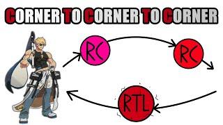 Sin's corner to corner to corner combo (Guilty Gear Strive)