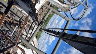 The Swarm [4K] Front Seat POV - Thorpe Park