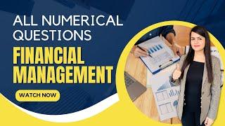 ALL NUMERICAL QUESTIONS | FINANCIAL MANAGEMENT | Class 12th Business Studies | EBIT-EPS Analysis |