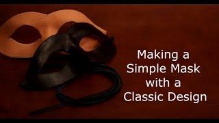 Making a Leather Eye Mask