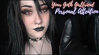 ASMR | Your Goth Girlfriend Gives You Personal Attention ️[Thunderstorm Ambience]