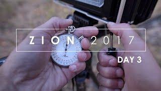 Zion Fall 2017: (Day 3) Landscape Photography: Shooting Maples on Large Format Film