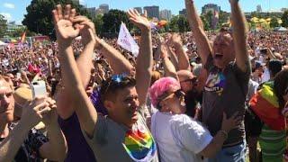 Australians say 'Yes' to gay marriage