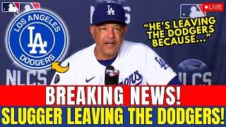 SAD NEWS! IMPORTANT SLUGGER LEAVING THE DODGERS! DO YOU AGREE WITH THIS? [Los Angeles Dodgers News]