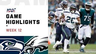 Seahawks vs. Eagles Week 12 Highlights | NFL 2019