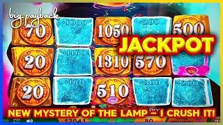 Dramatic JACKPOT on NEW Mystery of the Lamp Slots!