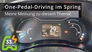 Dacia Spring - One-Pedal-Driving! Meine Meinung dazu.