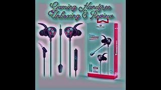 maxon g-01 gaming handfree unboxing | wired gaming handfree review