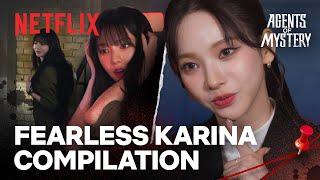 Fearless Karina Moments in Agents of Mystery | Netflix [ENG SUB]