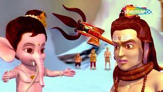 Let's Watch Bal Ganesh Birth Story & Tarkasur Vadh | 3D Kahaniya Tamil