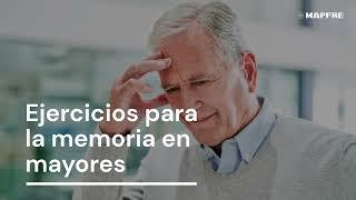 5 ejercicios para mejorar la memoria en personas mayores. ‍ | MAPFRE España